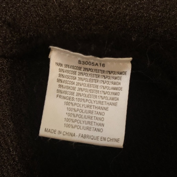 Molly Bracken black jacket with fringe - Picture 6 of 6